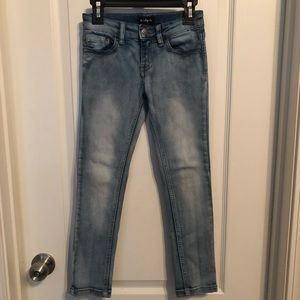 Girls slim fit jeans size 7